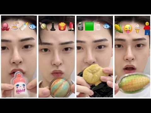 Best "Seungbini" Korean ASMR Compilation | Emoji food challenge # 6