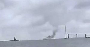 Explosion rocks cargo ship leaving Baltimore Harbor