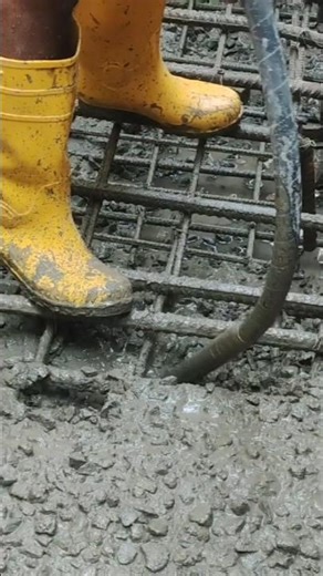 Strong retaining wall base starts here #civilengineering