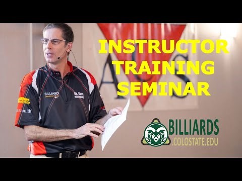 Pool Instructor Training Seminar with Cool and Useful Demos