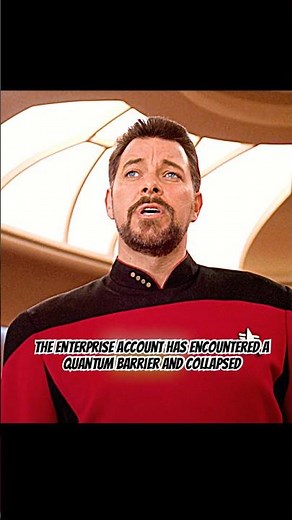The Enterprise account has encountered a quantum barrier and collapsed#shorts #shortvideo #drama