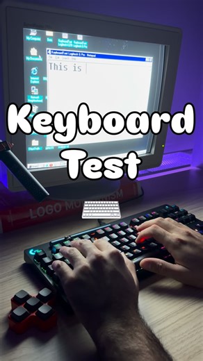 ‎Yousuf | يوسف‎ on Instagram: "Logitech G Pro ⌨️ Keyboard Test Keys GX Blue Audio On 🔊 . . . Below for the algorithm to read ⬇️ Logitech Keyboard Test G pro RGB GX GX blue Keys Ymoove test 123456789 Gaming keyboard ASMR Enjoy #gaming #retro #fyp #gamer #setupgaming #viral #desksetup #desksetup #viral #pc #keyboard #asmr #audio #test #keyboardtest #gxblue #logitech"