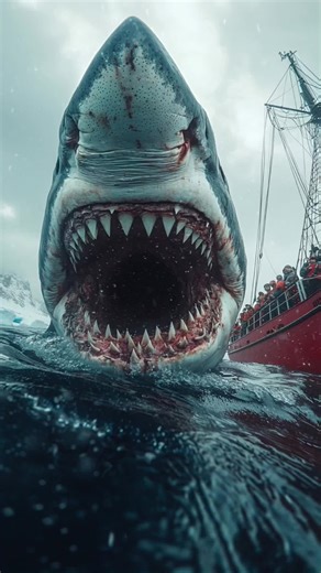 Massive Shark Attack Caught on Camera