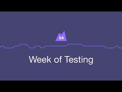 Week of Testing Day 3: Installing k6 and running a load test