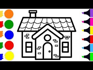 How To Draw a BEAUTIFUL House for Beginners | Learn To Draw a BEAUTIFUL House With Step By Step