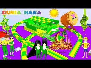 Yuta Mio Harus Buat Lontong Jumbo 100 Buah 😱😱 Rumah Ketupat Besar Seluncuran | Sakura School