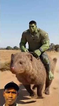 HULK vs Snakes🐍😱#HulkShorts​​ #viralshorts​​ #deshihulk​​ #aihulk​​ #youtubegrowth​​