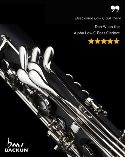 Raise your hand if you love your Alpha Low C Bass Clarinet ✋ #backun #teambackun #bassclarinet | Backun Musical Services