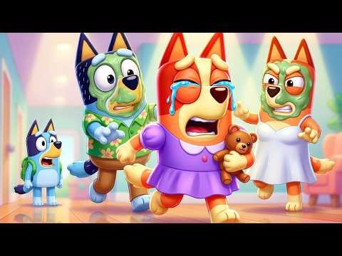 👻Bingo Tries The IMPOSSIBLE 3AM Shadows Challenge! Bluey (Bluey & Bingo) | Funny Animation