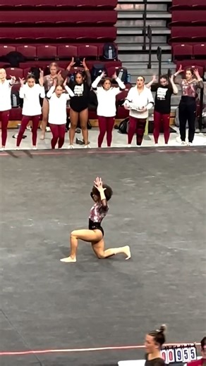 Kyrstin Johnson on Instagram: "Last night was unforgettable! I got to perform my floor routine on the same night Kendrick Lamar took home FIVE Grammys! 🎤🔥 What a night! #unreal • • • • • • • • • #gymnastics #fun #grammys #athlete #sports #explore #kyrstinjohnson #viral #trending #instagood #kendricklamar #superbowlsunday"
