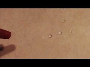 Slow-motion Water Droplet Collision - 6.3 Weather Lesson 8
