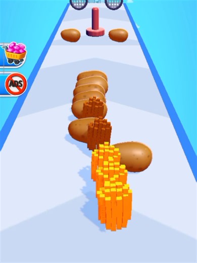Potato Rush Funny Game Part 43#kidsgames #kidstiktok #foryoupage #Viral #fyp