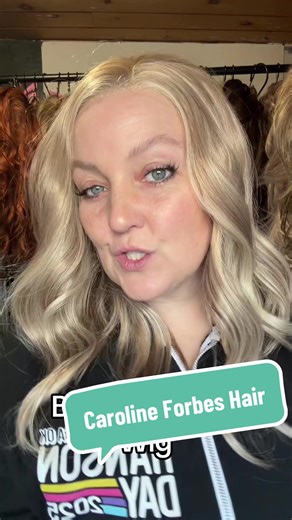 Caroline Forbes hair 😍 I love this color so much! The curl is perfect the hairline is totally undetectable!! Click the shopping cart and get one! #wig #blonde #blondewig #naturalblonde #fashion