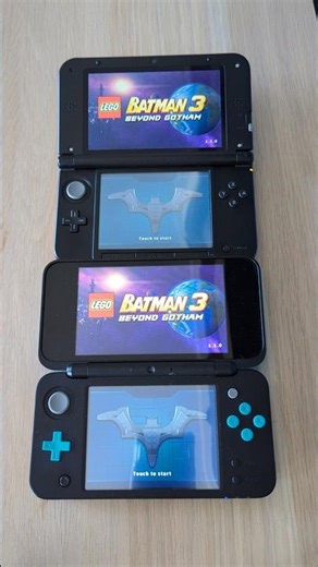 Lego Batman 3- Nintendo 3DS XL vs New 2DS XL Speed Comparison