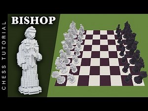How to Build a Bishop | Minecraft Chess Tutorial