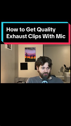 How to get good exhaust clips raw sound with microphone #exhaust #sounds #volkswagen #carsoftiktok #fyp