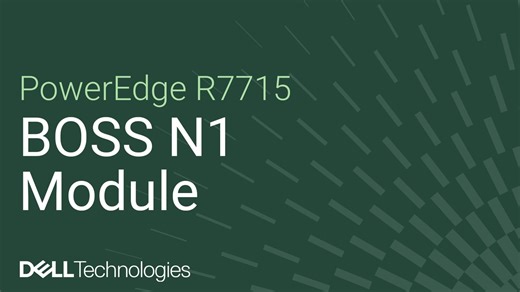 Remplacement du module BOSS N1 sur un PowerEdge R7715