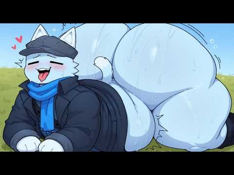 Friend Elliot gets SUPER FAT by Weight Gain! | Roblox R63 Forsaken Inflation Animation