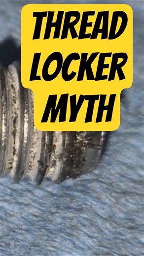 Thread Locker Does NOT Make Bolts Tighter