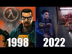 Evolution of Half-Life Games [1998-2022]