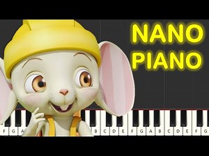 BabyTV - Mice Builders Theme Song Piano Tutorial