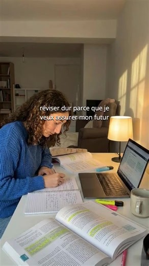 réviser dur pour réussir..