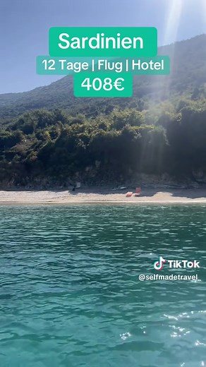 Sommerurlaub in Sardinien: 12 Tage für nur 408€!