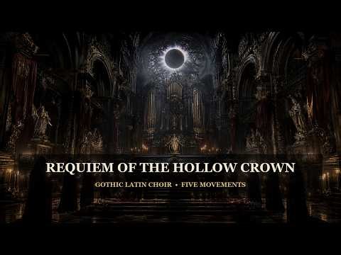 Requiem of the Hollow Crown — Dark Sacred Choir for Deep Focus & Writing | Gothic Latin Chant