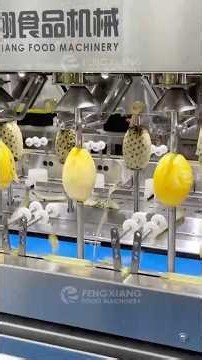 Pineapple Mango Peeling Cutting Solution in Action