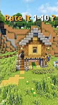 Minecraft First Night House 🏠 #minecraft