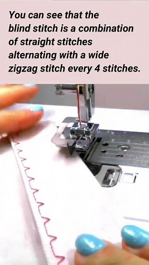Sewing 101: how to use a blind hem foot