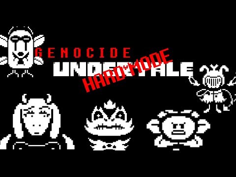 Undertale Hard Mode: Genocide Playthrough