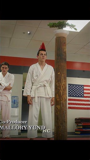 The hardest kick challenge in Cobra Kai #cobrakai #edit