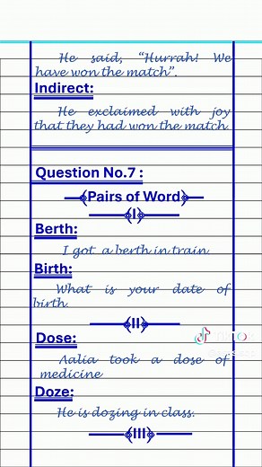 10th Class English Board Exam Tips for Perfect Presentation