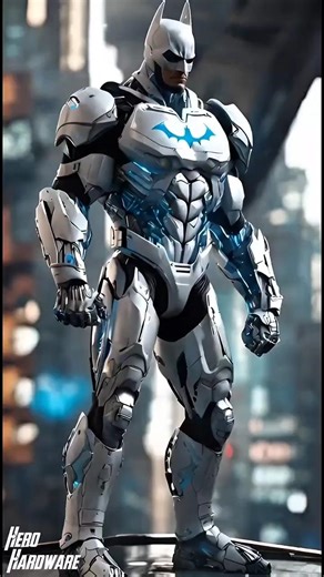 Futuristic Batman Armor | AI Cyber Dark Knight