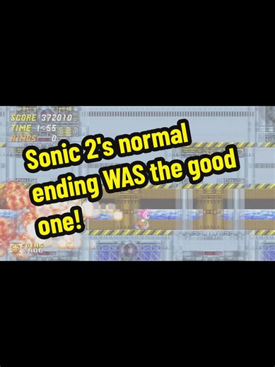 Sonic 2's Normal Ending Was the Good Ending!