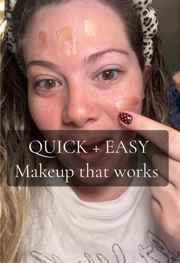 SO EASY TO USE! QUICK - mom to two little girls and I don't have much time before one of them is crying. @SACHEU Beauty US #makeup #beauty #easymakeup #glow #momlife