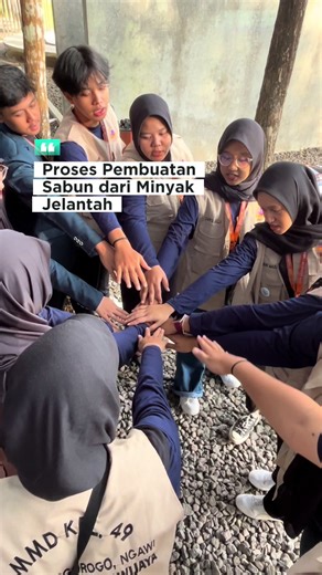 Proses Pembuatan Sabun dari Minyak Jelantah #fyp #foryou #sdfs #universitasbrawijaya #MMDUB #mahasiswaberkaryadesaberdaya #Kelompok49Brubuh