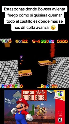 Waluigi finally cleared the castle in World 5 of Super Mario Bros. #supermario64