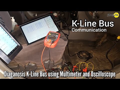 OBD scan tool not communicate with modules? Diagonose the K-Line communication Bus.