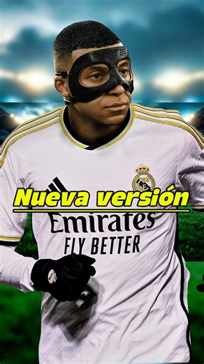 Mbappé vuelve con máscara… y sed de venganza #mbappe #realmadrid