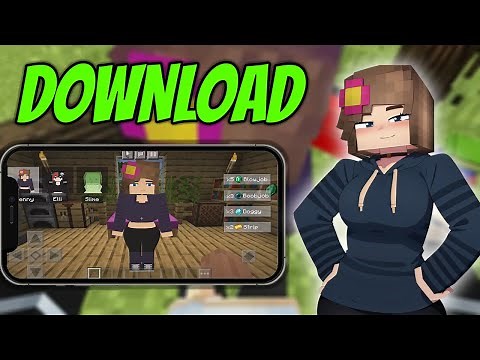 How to Download Jenny Mod on MCPE 🔥 Jenny Mod iOS iPhone Android Install