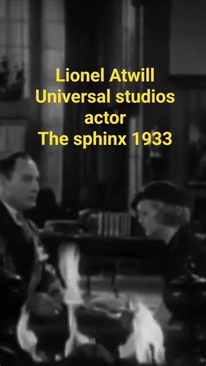 Lionel Atwill Universal Character Actor