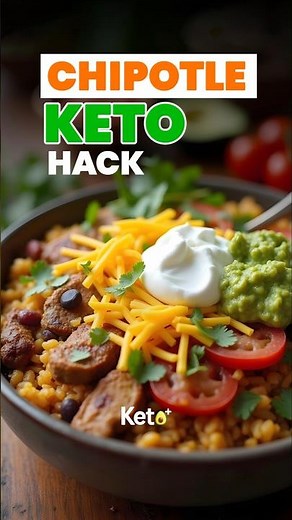 Want to enjoy Chipotle while staying keto? 🤯 You can! In this video.