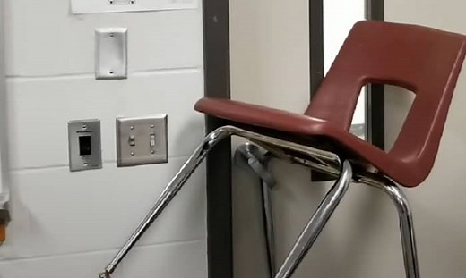 How to Lock a Door With a Chair to Protect Yourself From Intruders