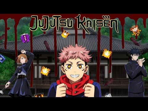🔥 Free Fire × Jujutsu Kaisen LIVE | Cursed Energy Unleashed! Epic Collab Gameplay 🔥t