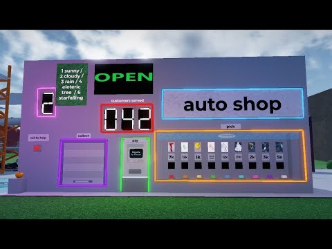my oaklands vending machine roblox!