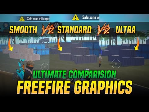 Freefire Graphic Comparision :: Smooth Vs Standard Vs Ultra | Freefire Best Graphic Settings 2021