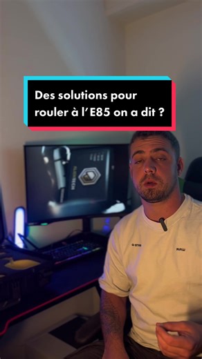 Solutions sans risques pour moteur E85