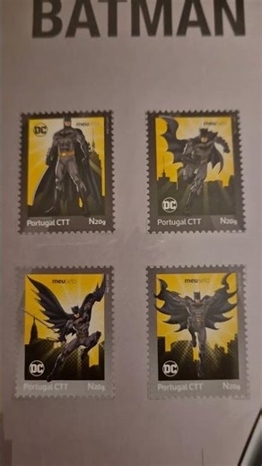 DC Comics: Batman Collector Stamp Sheet